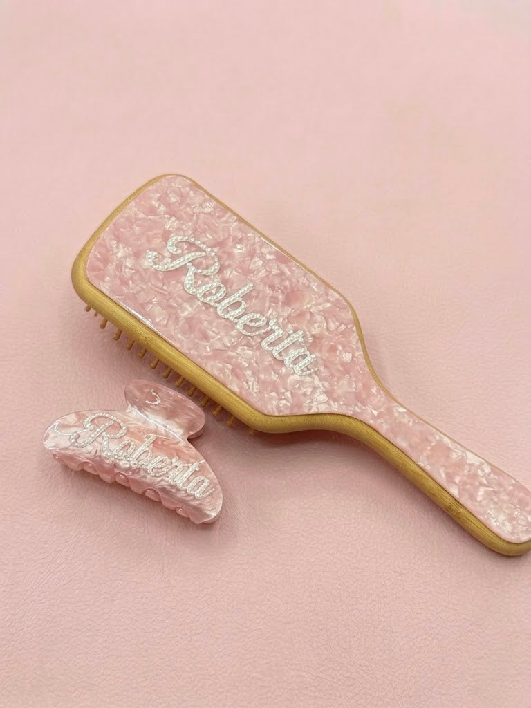 Spazzola Cheri + Fermaglio Custom