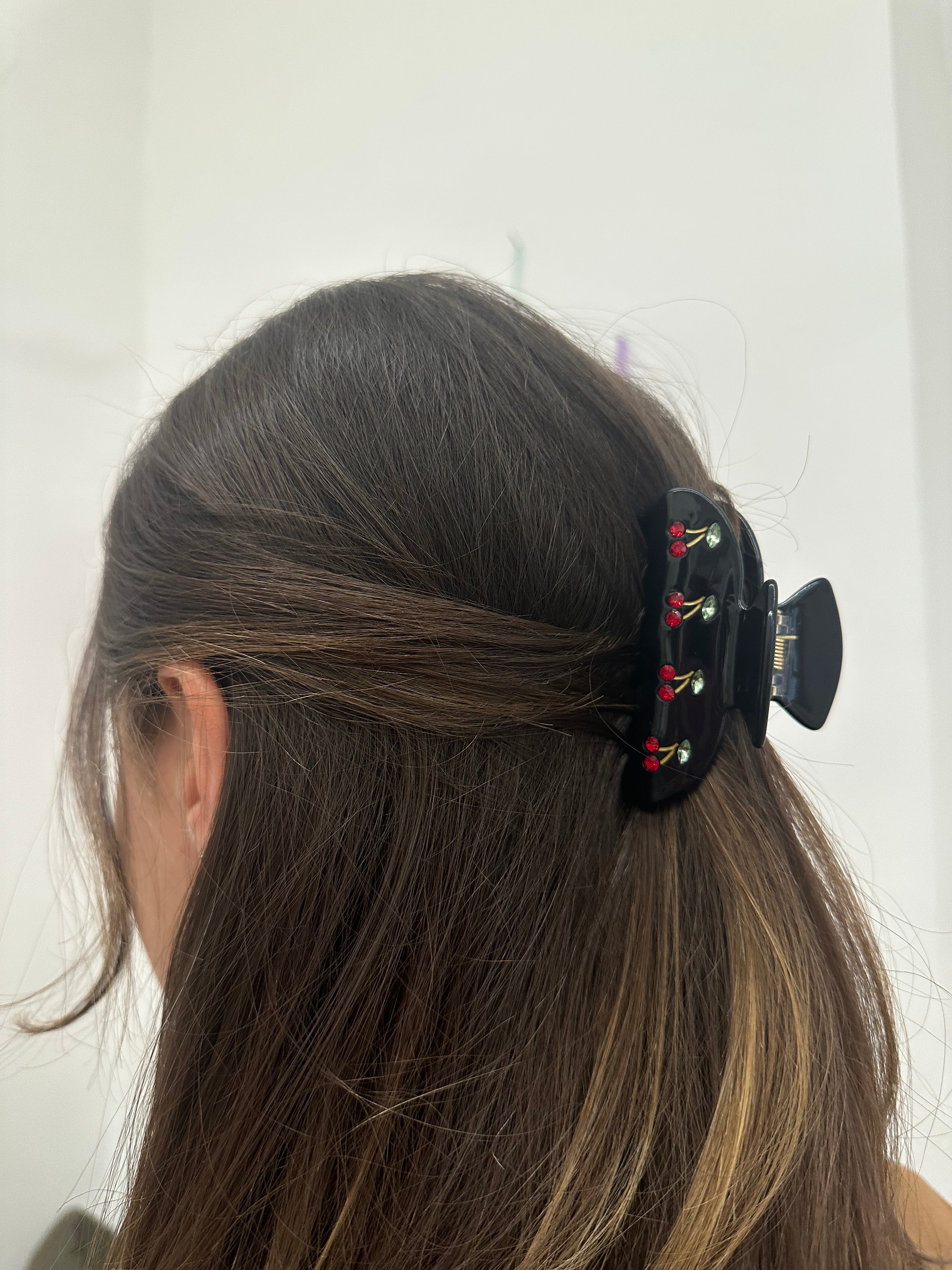 Hair Clip - Cerise