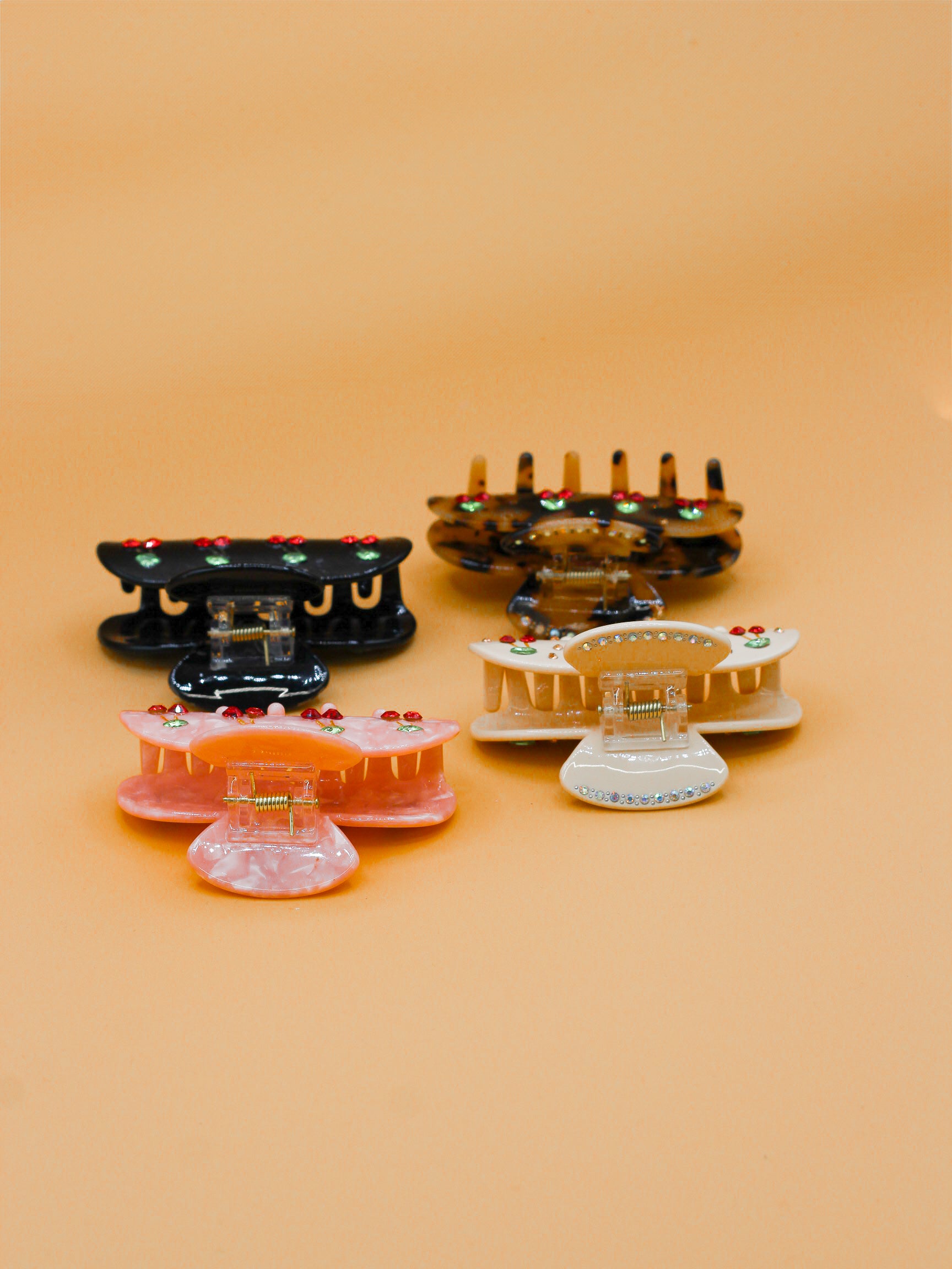 Hair Clip - Cerise