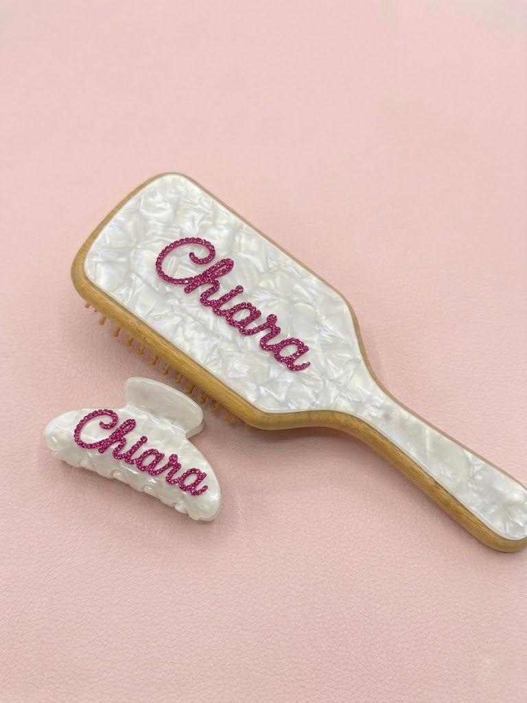 Cheri Brush + Custom Hair Clip