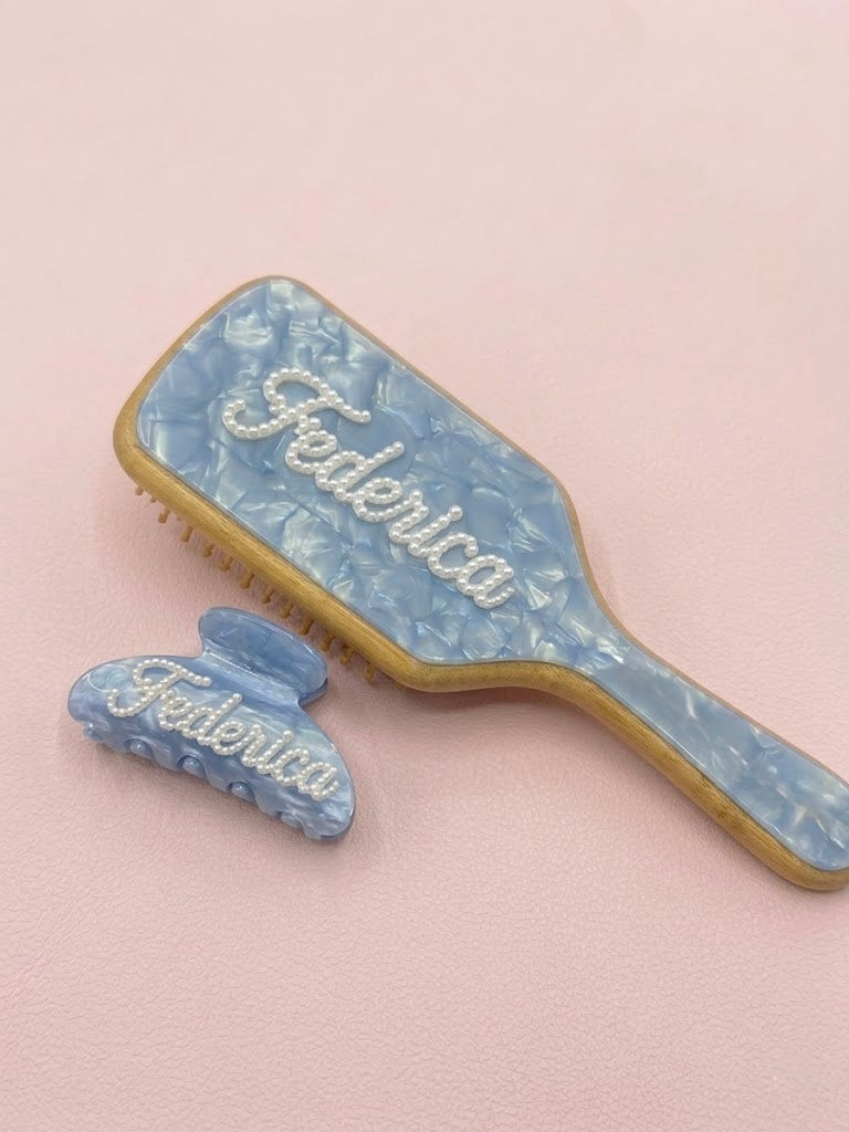 Spazzola Cheri + Fermaglio Custom