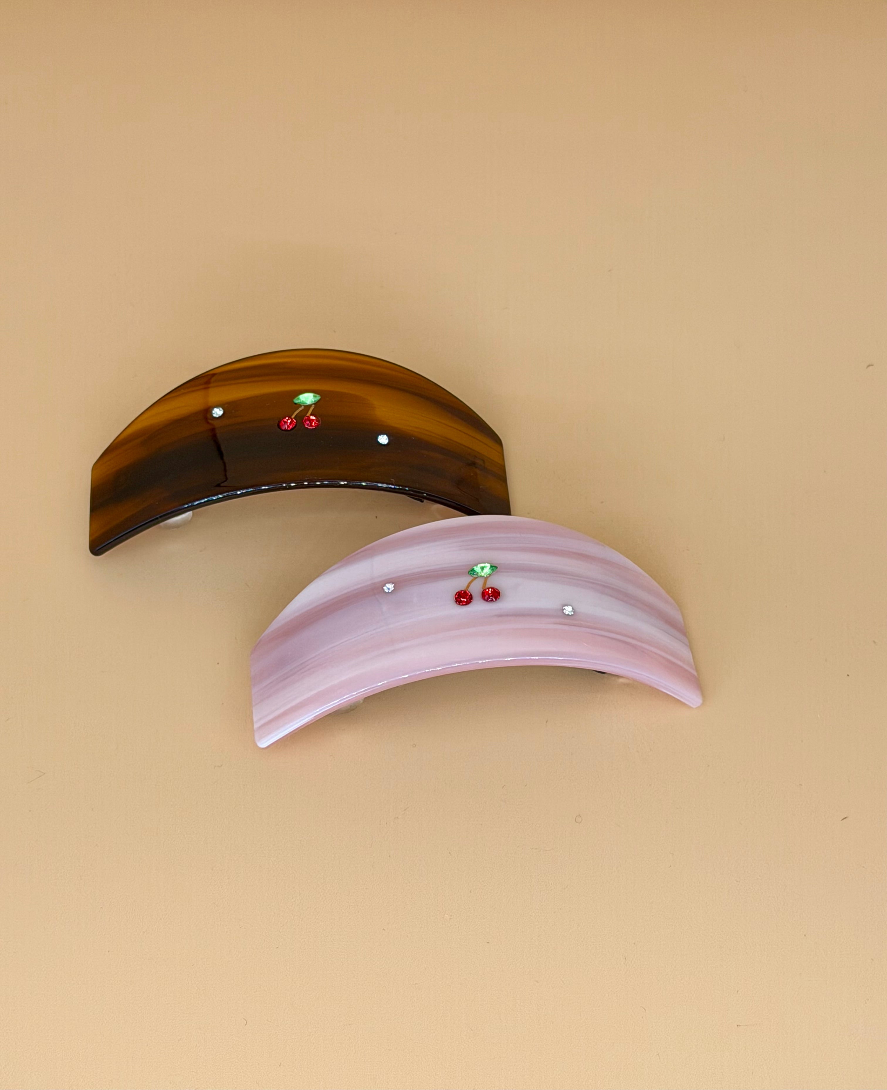 Fermaglio baguette cerise