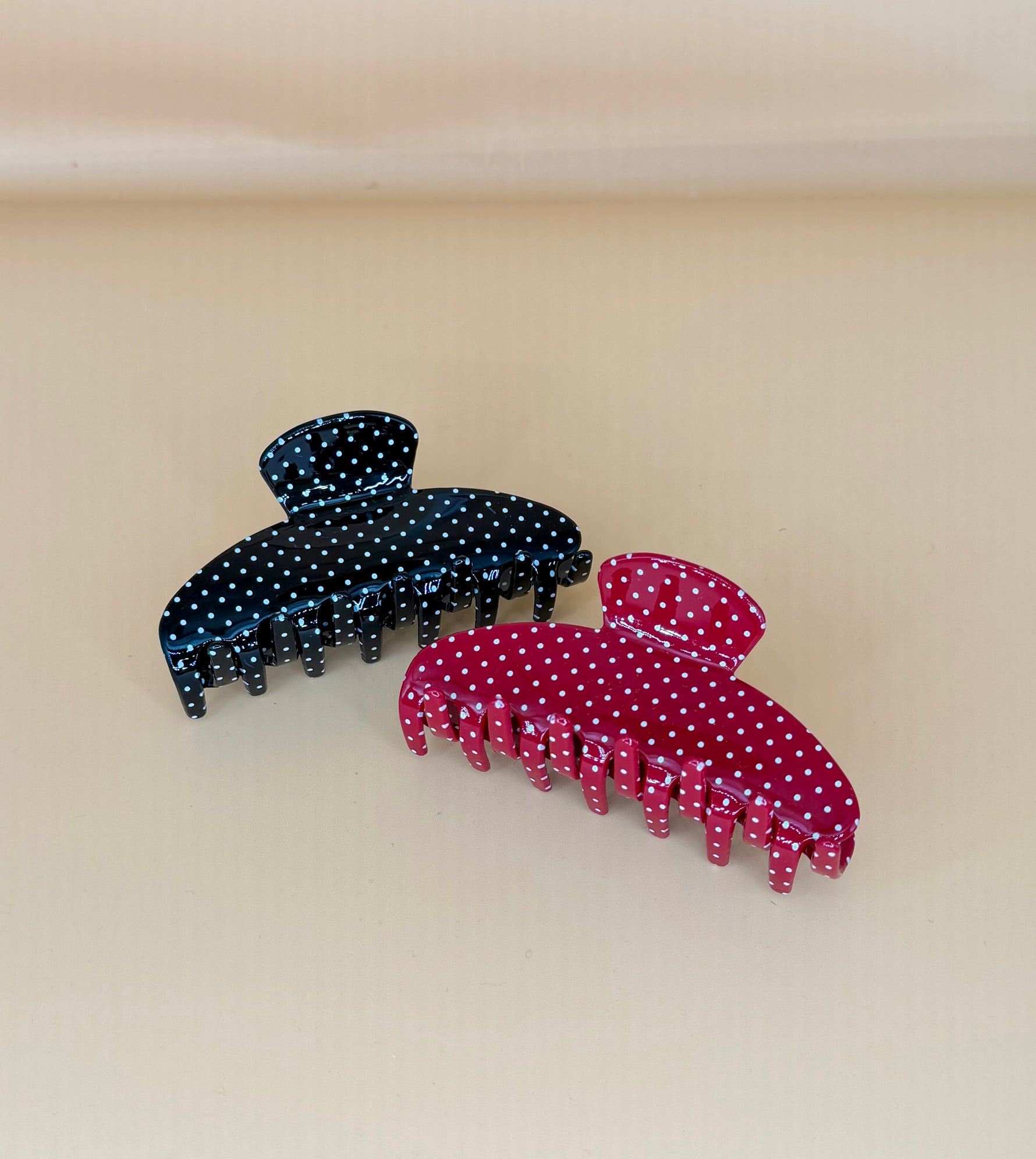 Limited edition custom clip - Polka dot