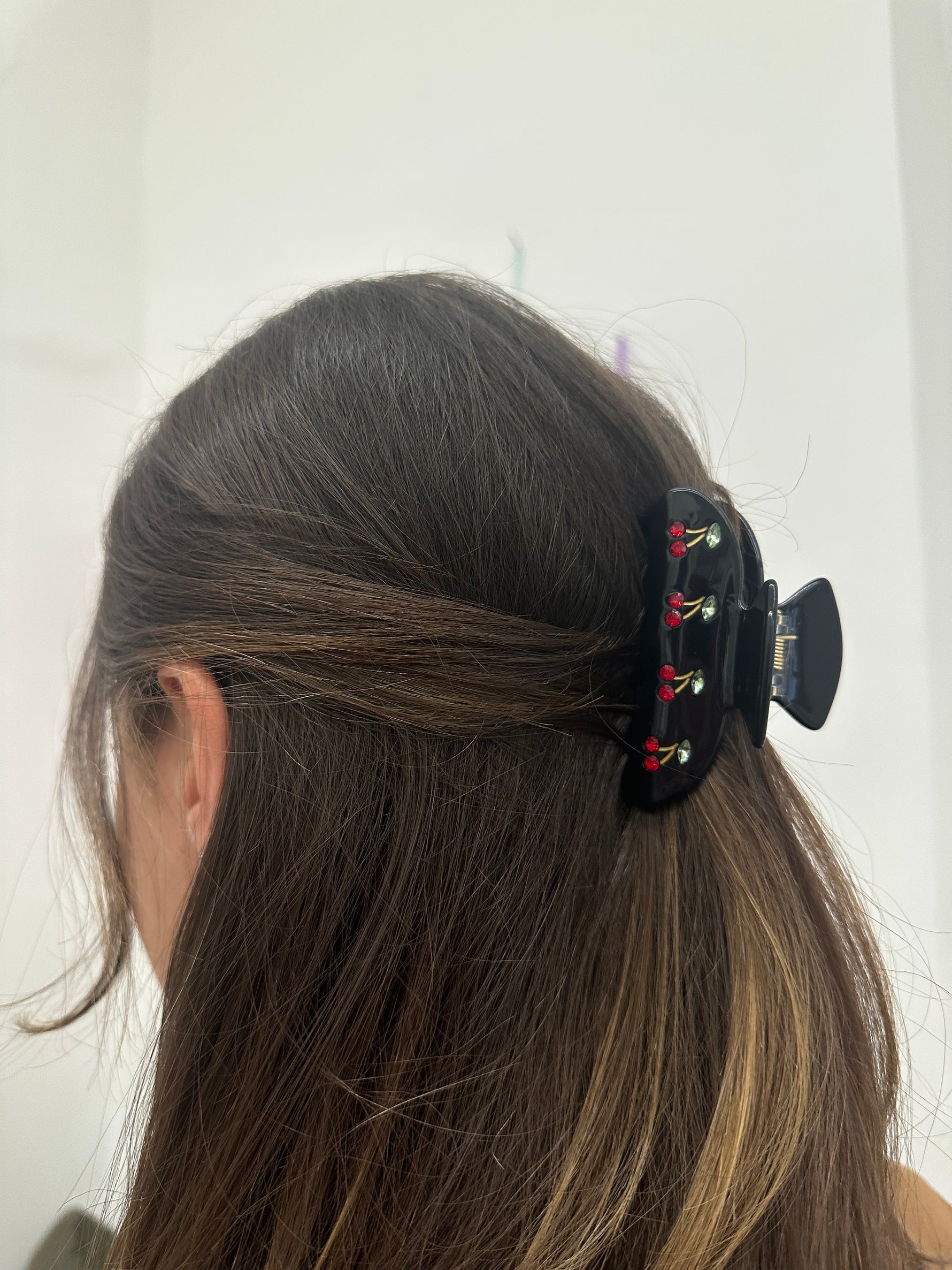 Hair Clip - Cerise