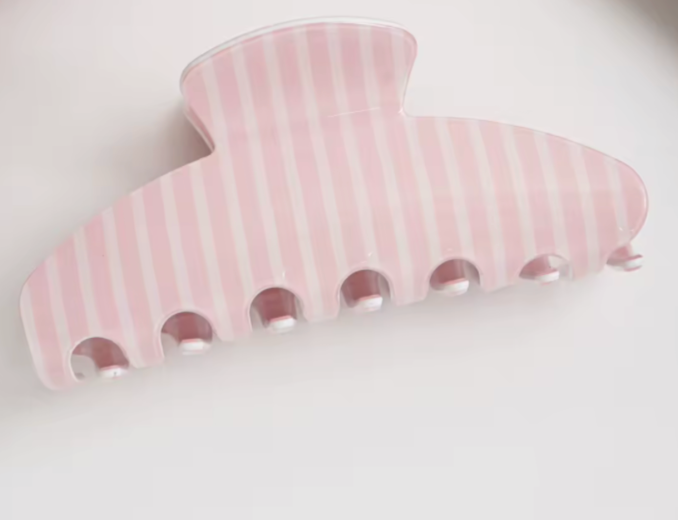 Limited edition custom hair clip - Gingham